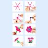 1 Set Kids Creativity Handicraft Diy Flower Pot Multicolour Chenille Stems Pipe Cleaners Handmade Children Toys