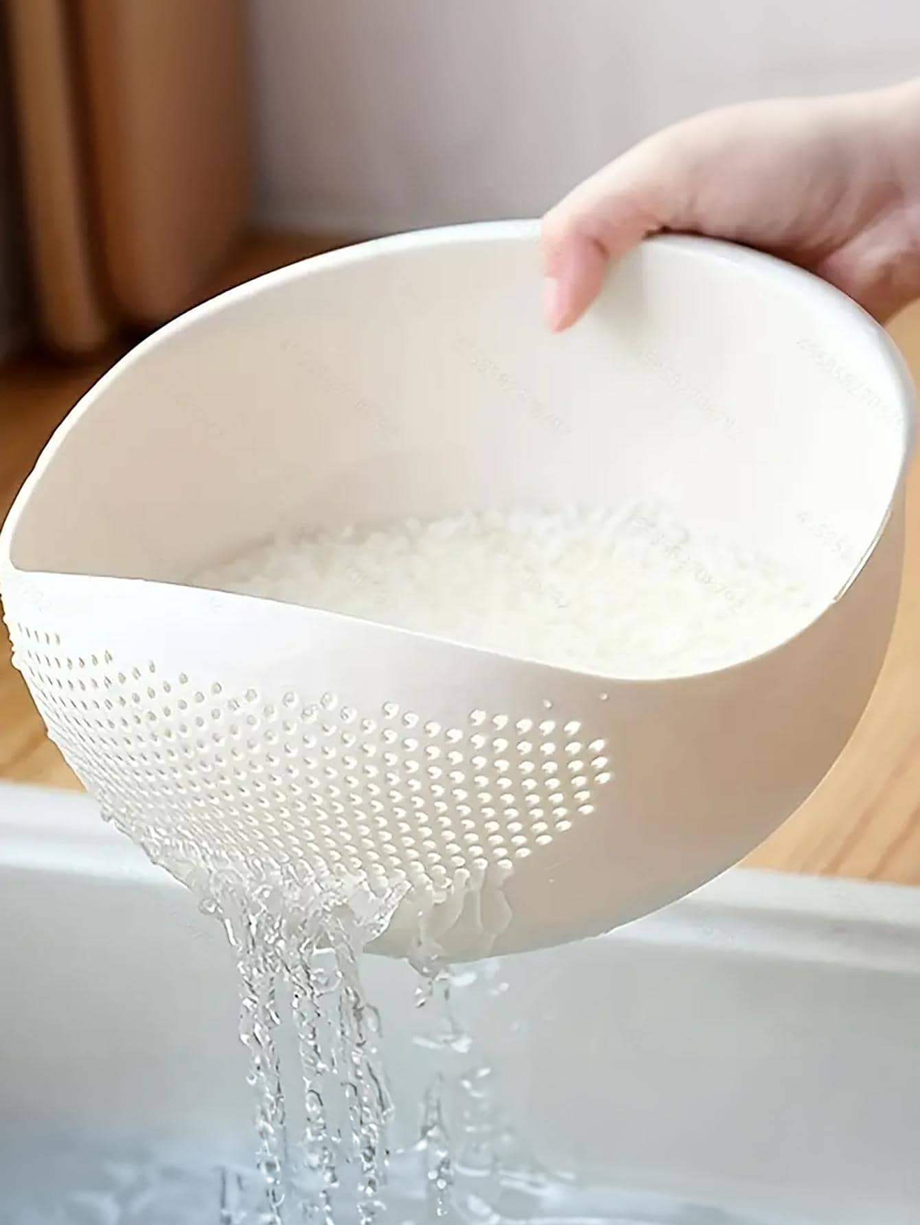 

Многофункциональная машина для мойки риса: Сито для риса, Миска для риса, Дуршлаг для риса, Дуршлаг, Сушилка для кухни one-size