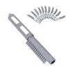 12 Piezas de Rizadores para Raíz del Cabello Clip Hueco para Permanente del Cabello Accesorio de Estilismo para Peluquería