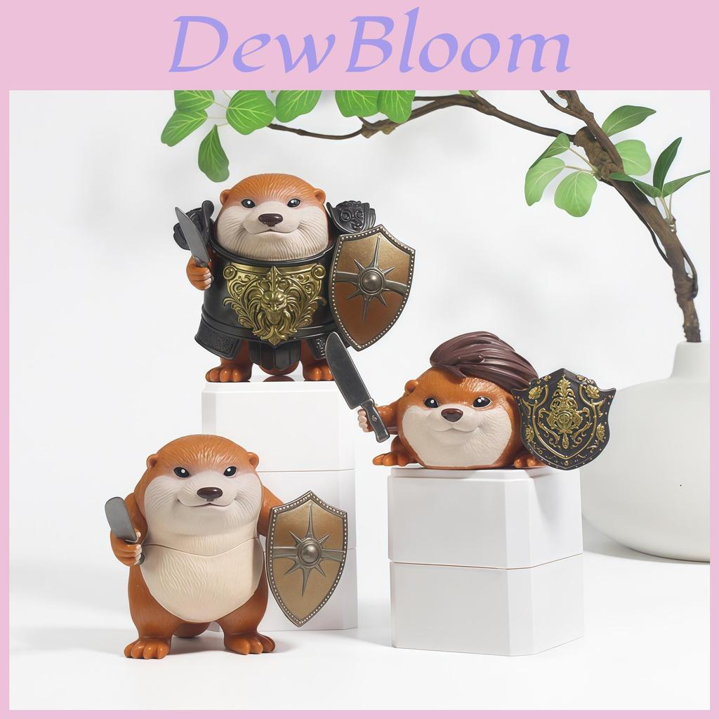 Cartoon Dog Action Figure Collectible Pvc Model With Armor For Fans