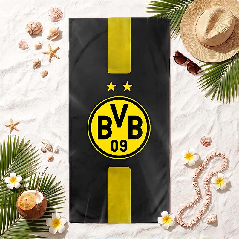 BVB Soft Beach Towel Stylish Beach Pool Towel for Summer Seaside Vacation Travel
