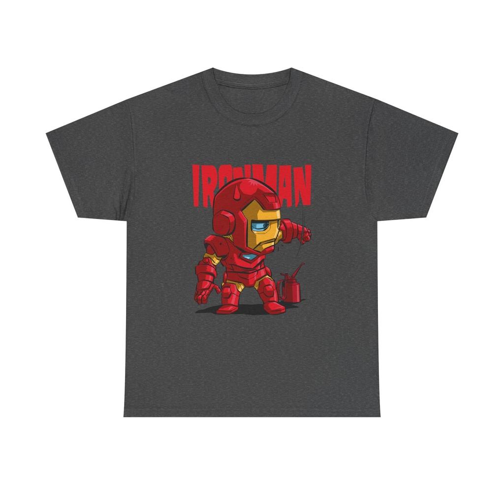 Cute Red Robot Ironman Tee | Kids Superhero T-Shirt