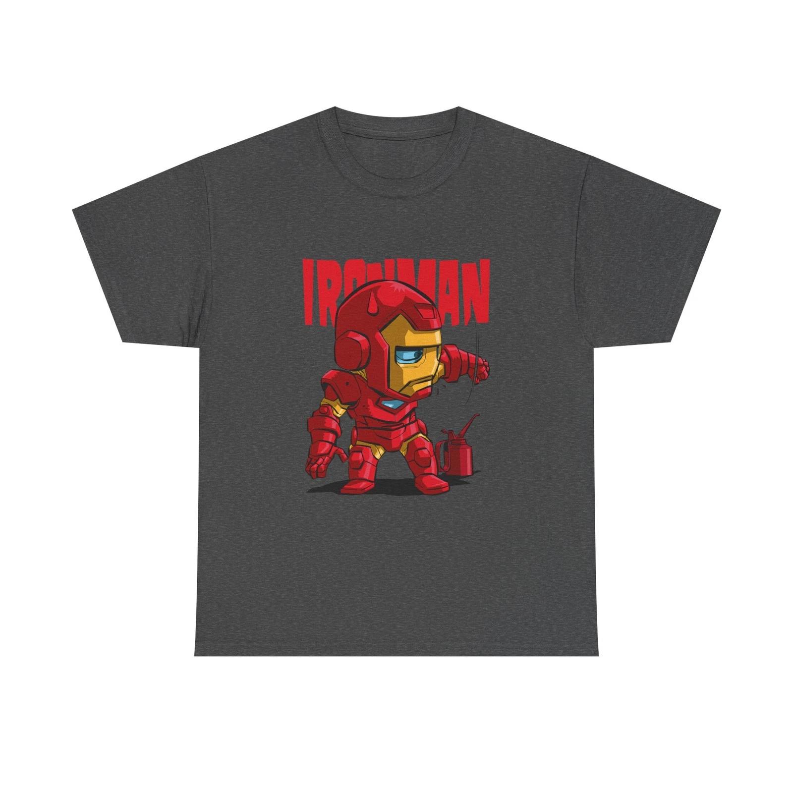 

Cute Red Robot Ironman Tee | Kids Superhero T-Shirt S