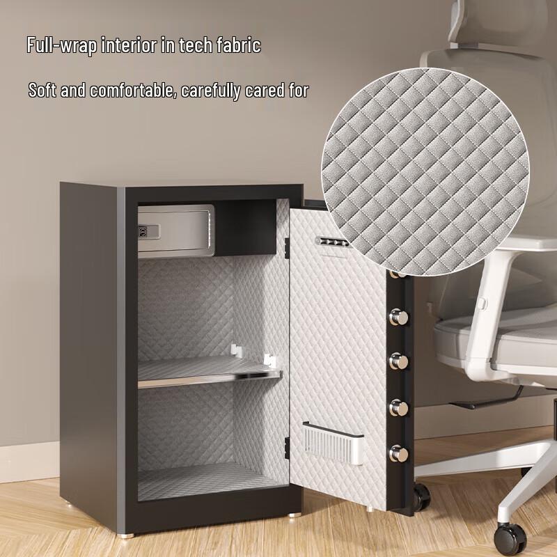 Deli 80cm All-Steel Fingerprint & Password Safe Box