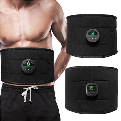Cintura dimagrante elettrica EMS per addominali, stimolatore muscolare intelligente per addominali, massaggiatore dimagrante, fitness, perdita di peso, brucia grassi, unisex