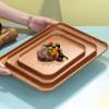 Multiple Colors Pallet Rectangular Storage Tray Nordic Hotel Service Tray  Kitchen Supplies