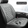 1/2pcs Winter Heated Car Seat Cover 12V Heating Warmer Car Seat Cushion Auto Universal Car Seat Protector Cover Car Accessories