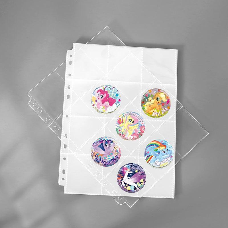 Anime Merchandise: IMAX Button Badges, Puzzle & Card Album, A4 Inner Pages, 12-Pocket Organizer, Universal Holes