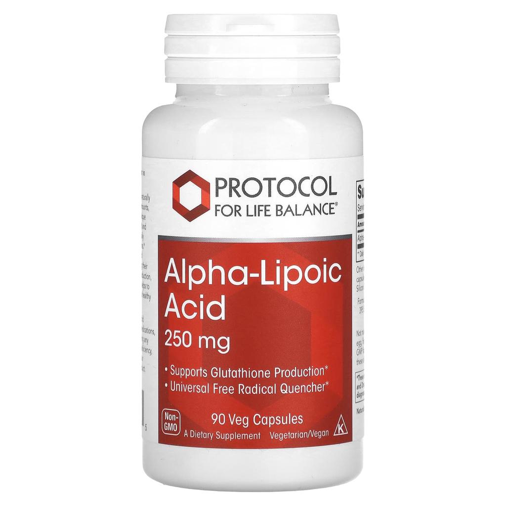 Alpha Lipoic Acid, 250Mg, 90 Veggie Caps