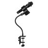 Adjustable Microphone Holder Clamp Gooseneck Arm Clip for Music Recording Equipment and Live Broadcast Accessories