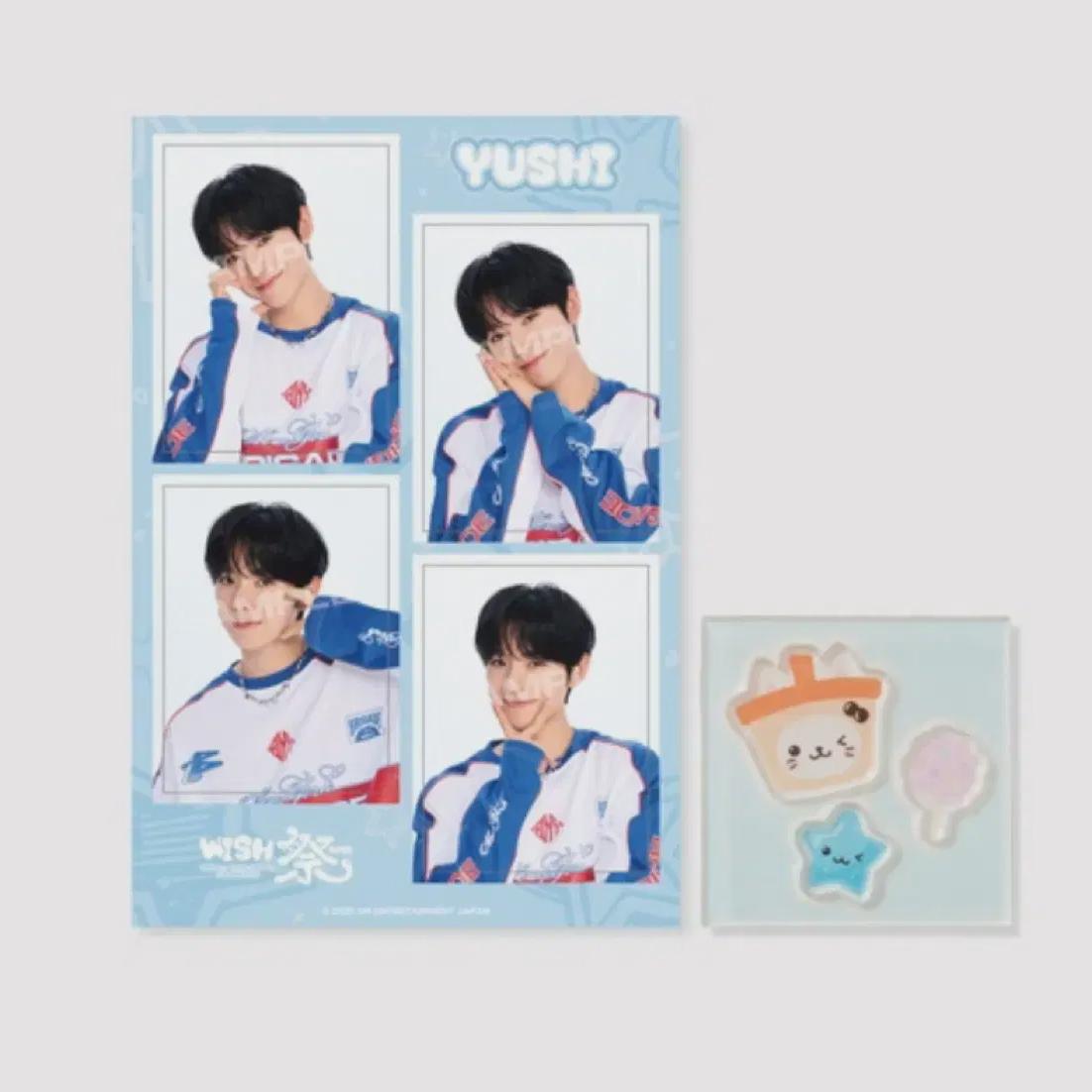 

Ncitywish Япония Фанмитинг Md Товары 4 Фото+акриловый стикер Юуши