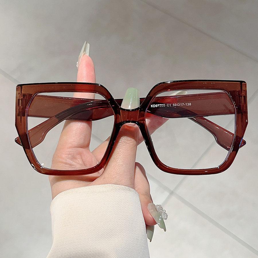 Simple Polygon Anti Blue Light Computer Glasses Outdoor Glasses