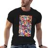 Lazy town collage T-Shirt Large Size Basic Casual T-Shirt
