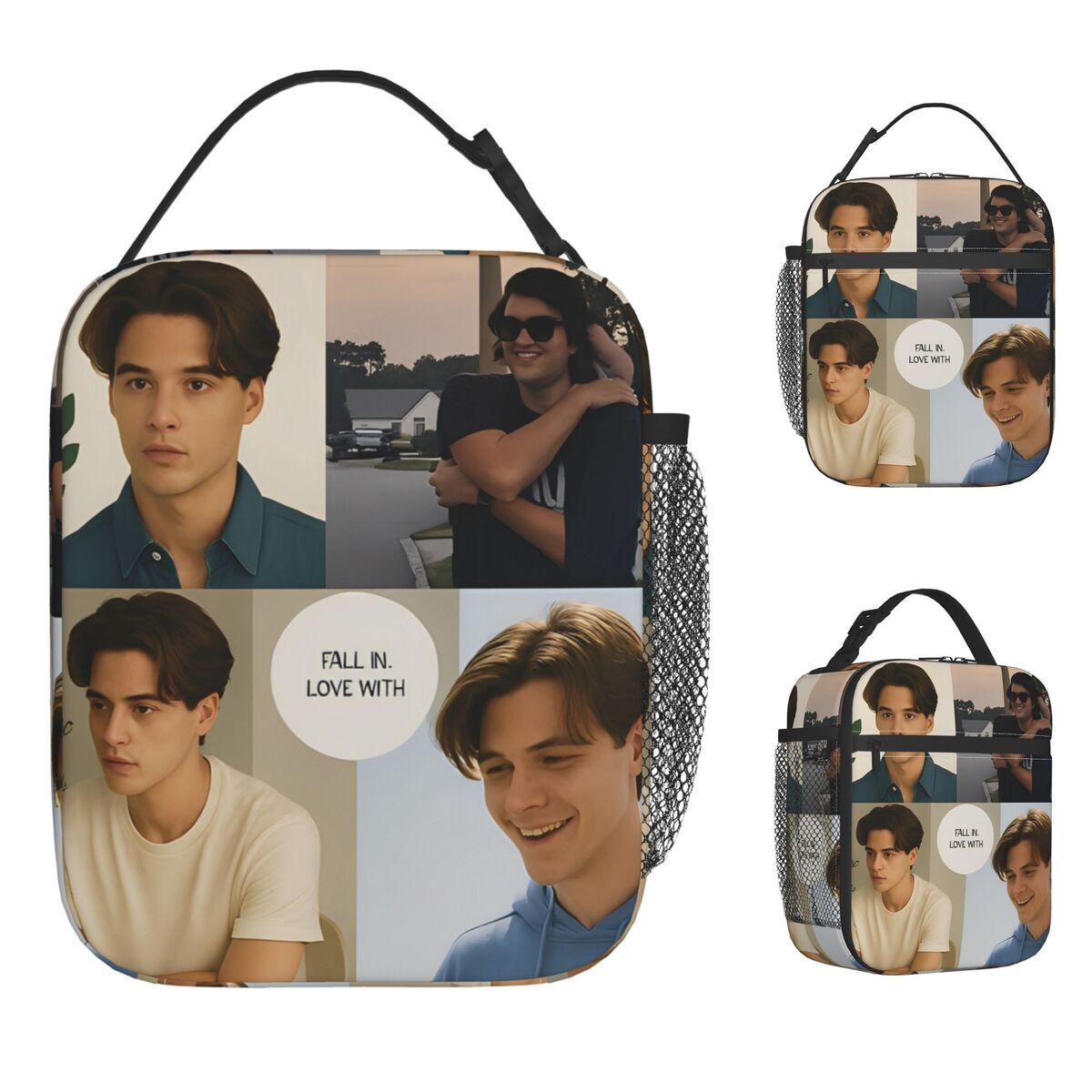 Conrad Fisher Lunch Bag Aesthetic Lunch Box Office Portable Thermal Lunch Bags For Child Oxford Designer Cooler Bag One Size
