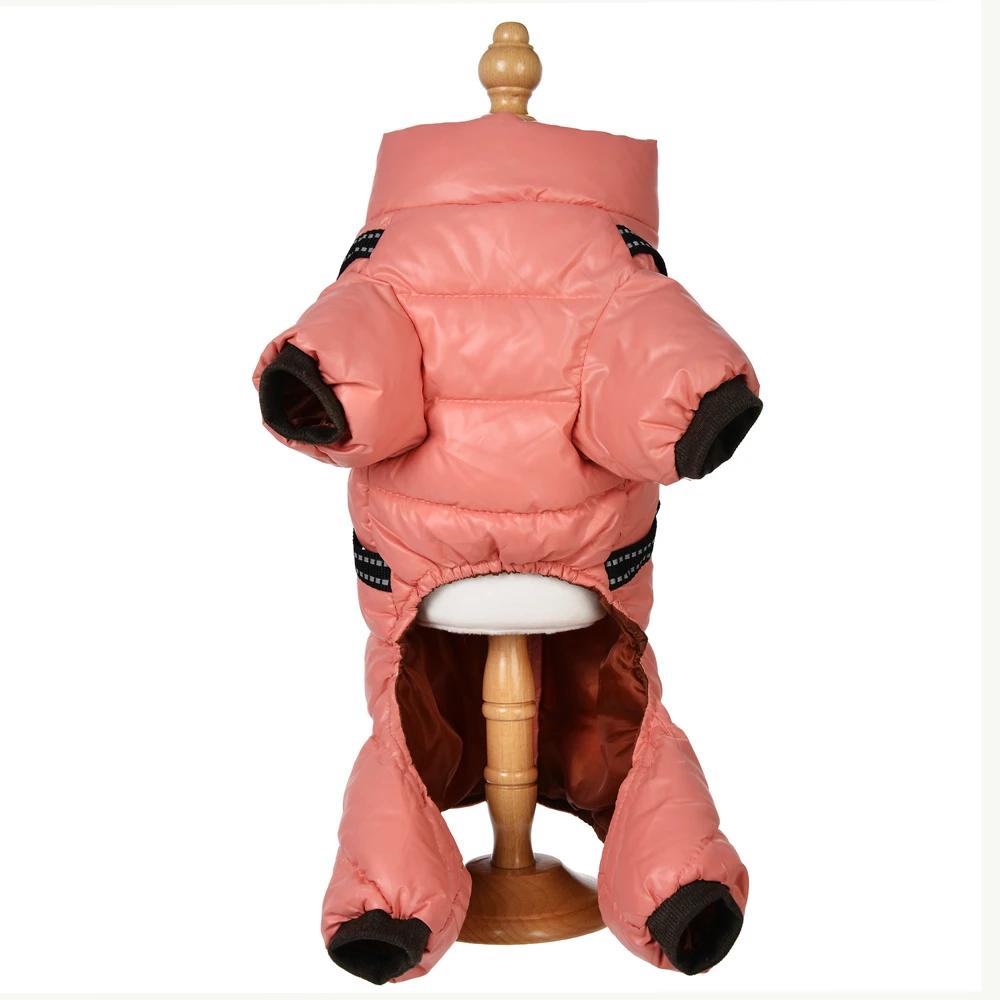 Winter Dog Jumpsuit Soft Warm Pet Coat for Small Medium Dogs Puppy Cat Jacket Apparel Yorkshire Chihuahua French Bulldog Costume