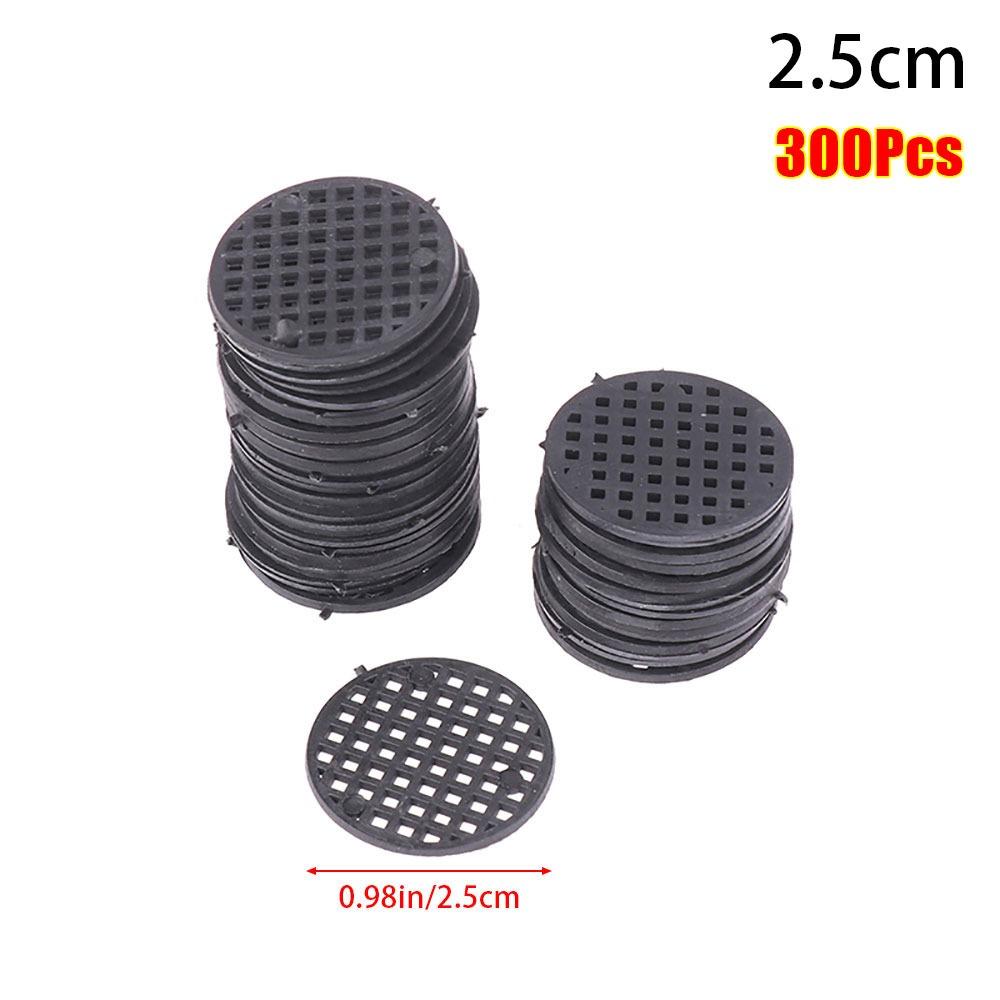 100/200/300Pcs Hole Bonsai Basin Flowerpot Gasket Leak-proof Anti-corrosion Mesh Grid Mat