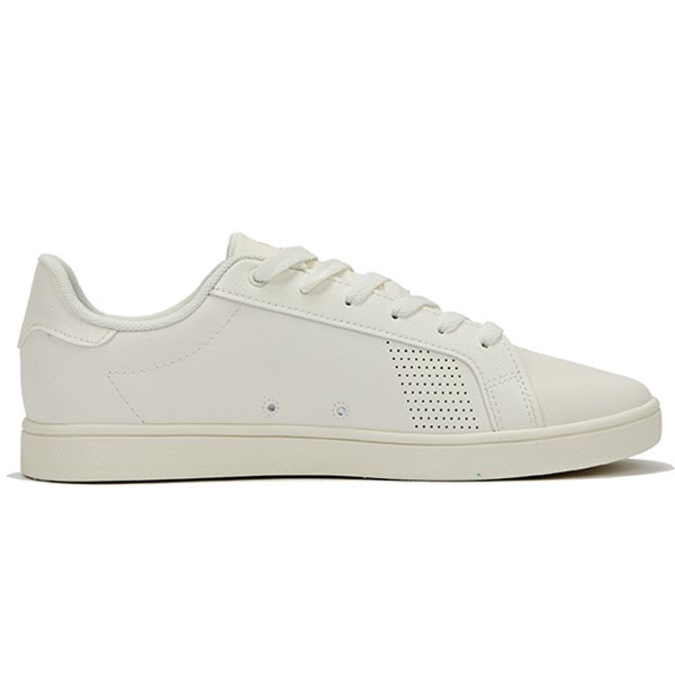 Anta Shock Absorbing Wear Resistant Non Slip Low Top Skate Shoes Men Sneakers White 112028062-3