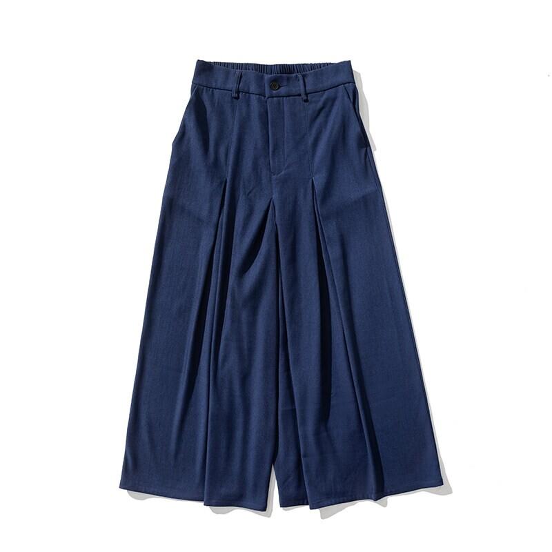 Frühling Sommer Männer Vintage Breite Bein Hosen Männer Harajuku Casual Harem Hosen Männlichen Streetwear Jogging Frauen Rock Hosen