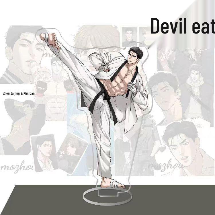 Akrylový stojánek - Joo Jaekyung a Kim Dan Anime Korejská Manga Ozdoba Dárek