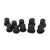 10PCS RC Bushing Adjuster Plastic Black Wear Resistant Lightweight RC Bush Adjuster for ZD Racing