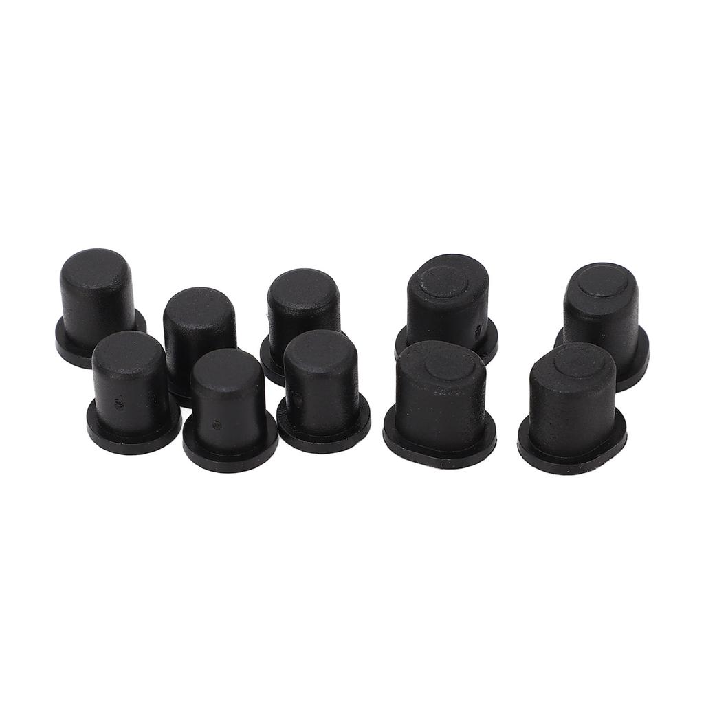 10PCS RC Bushing Adjuster Plastic Black Wear Resistant Lightweight RC Bush Adjuster for ZD Racing