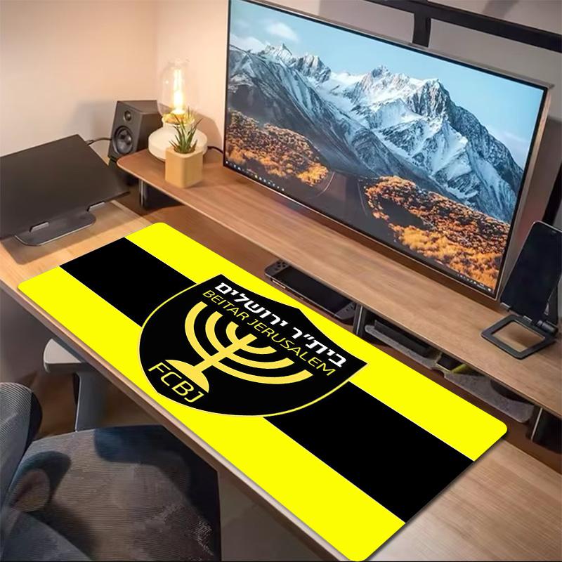 Beitar Jerusalem Football Club2 Print Cushion Non-slip Laptop Tablet Big Mousepad XXL Mat Mini PC Playmat With Lock edge