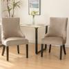 Soft Velvet Dining Chair Cover Stretch Small Arm Chair Covers Anti-Slip High Back Sloping Chairs Slipcovers For Banquet Home