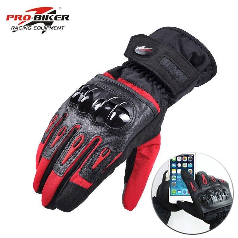 Winter Riding Gloves Motorcycle Warm Thickened Men's Equipment Cold-proof Waterproof Drop-proof Locomotive Racing Long