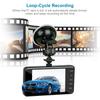 Car DVR  Video Recorder Dash Camera 1080P Rear View Dual Lens 4 Full HD G Sensor Portable Cycle Recording Dash Cam Dashcam