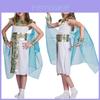 Purim Egyptisk Drottning Cosplay Kostym För Flickor Halloween Rollspel Med Polyestertyg För Temafester