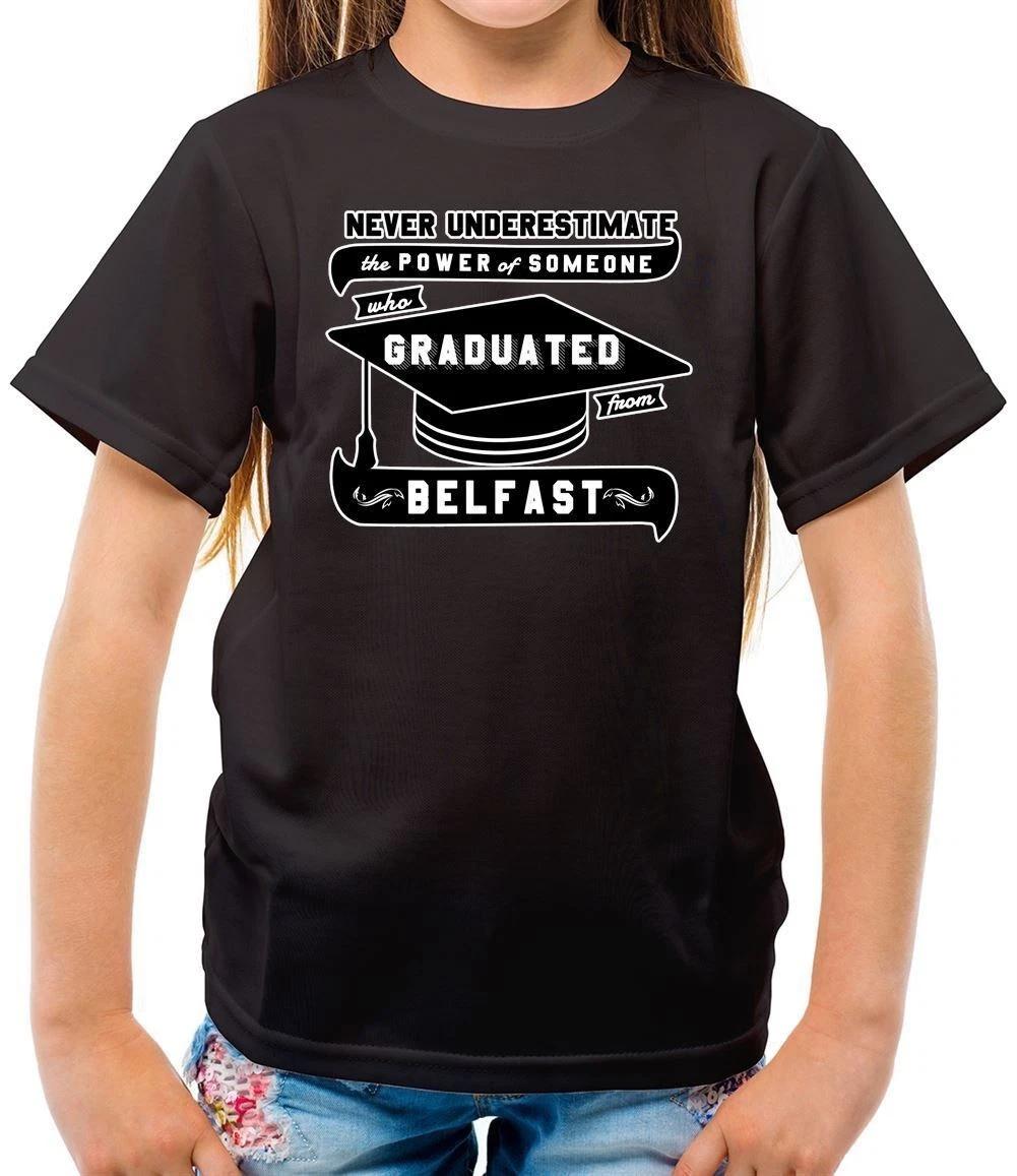 Belfast Graduate - Kids T-Shirt - Student Uni University Grad SU Love 110