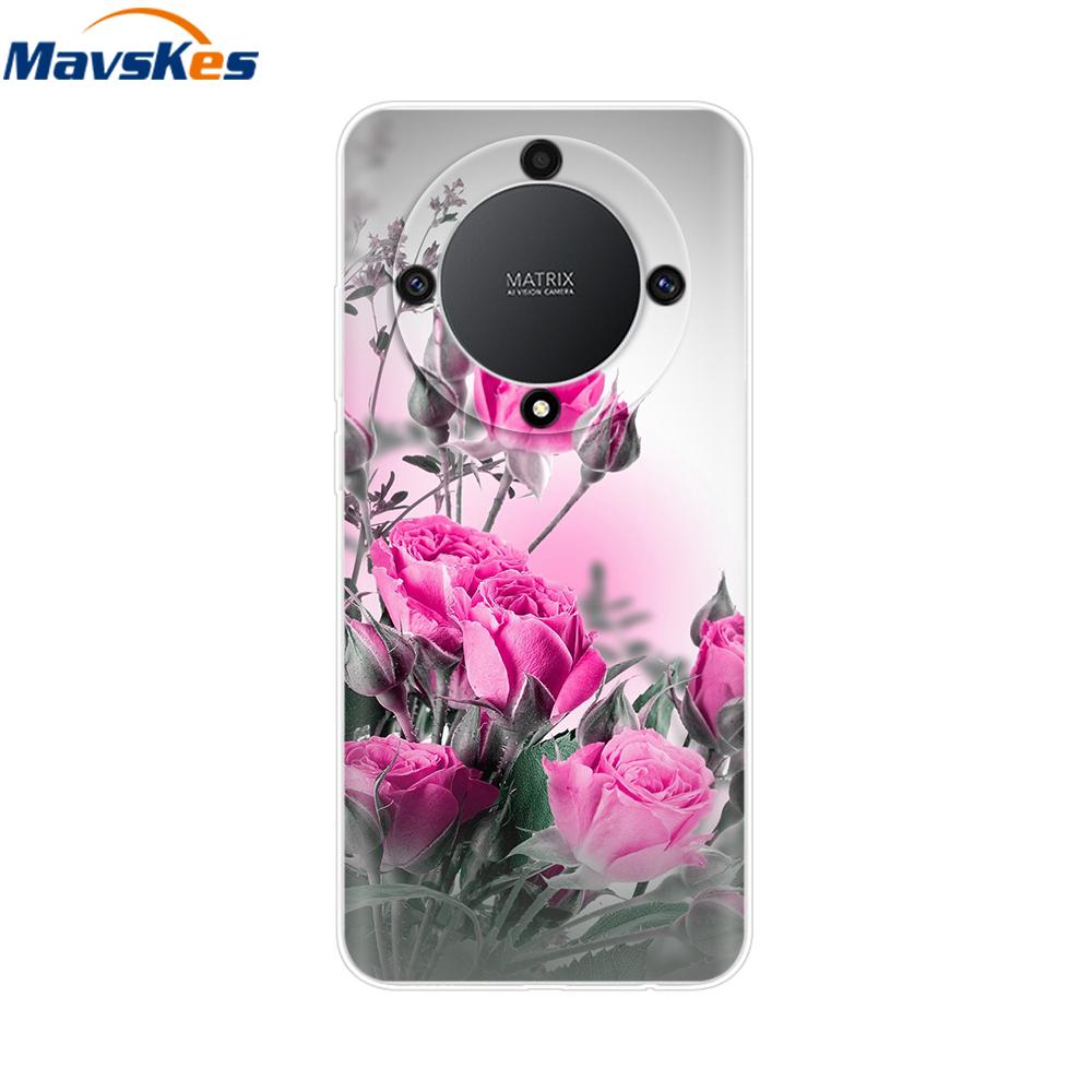 For Honor X9B Case Honor X9B Cover Luxury Clear TPU Cases Shockproof Silicone Protective Shell Phone Back Cover For Honor X9B