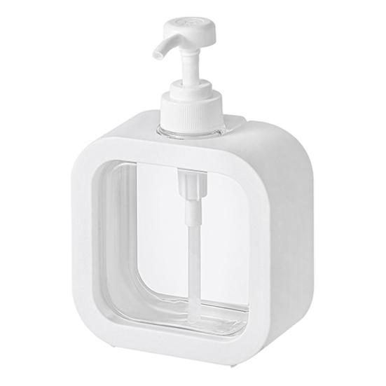 300/500ML Liquid Soap Dispenser Shampoo Body Hand Wash Shower Gel Facial Cleanser Container Bathroom Refillable Empty Press Pump Bottle
