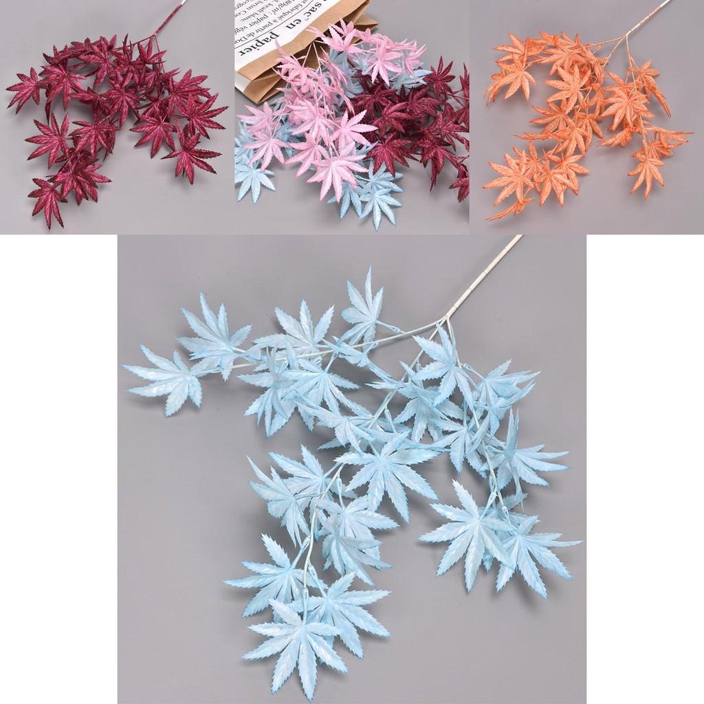 Maple Leaf Faux Flower Wedding Ornament For Outdoor Events And Photography Studios