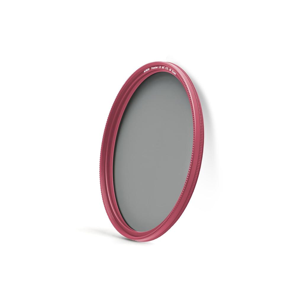 KANI 82mm PL Filter ZeroSharp Series Premium LR MC CPL Pink Circular Polarizing Filter Improved Color Reproducibility Reduces Color Muddying Low