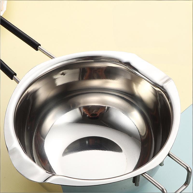 400Ml Chocolate Melting Pot 304 Stainless Steel Melting Pot For Melting Butter Cheese Candy Chocolate And Candle Wax