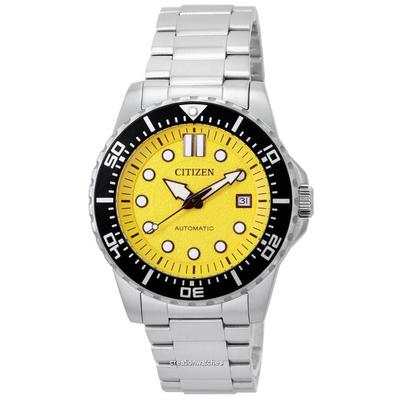 Urban Mechanical Yellow Dial Automatic NJ0170-83Z 100M Herrenuhr