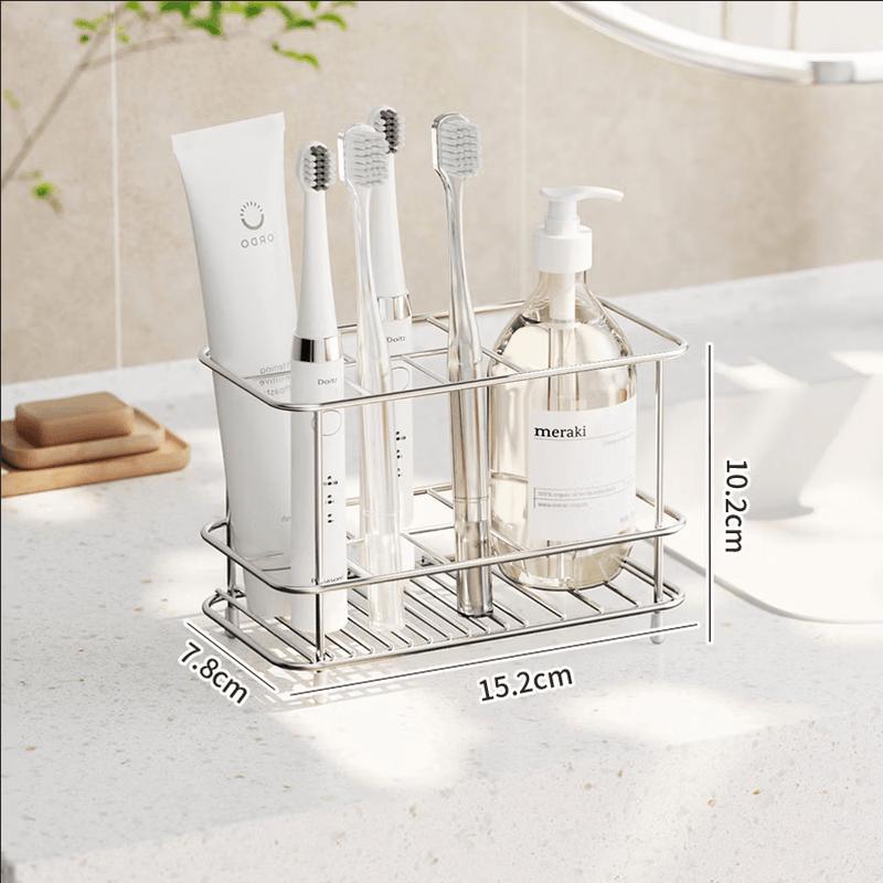 GOWKE Stainless Steel Toothbrush Holder