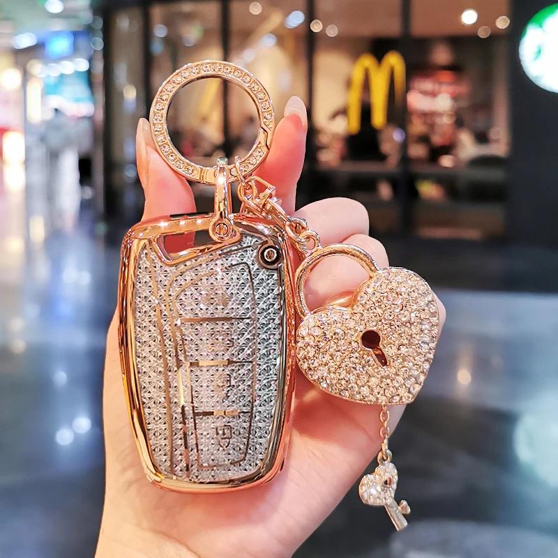 Suitable For Modern Keycase New Santafe Grand Santafe Equus Azera Genesis Ix45 Keycover Key Shell Keychain Car Shell