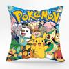 Pokemon Pikachu Cartoon Anime Pillow Covers Decorative Home Doublesided Print Square Pillow Bedroom Room Decoration Pillowcase