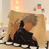 Cool Jujutsu Kaisen Gojo Satoru creative anime cartoon printed pattern fashion personality soft skin-friendly flannel blanket
