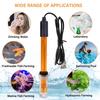 PH ORP Replacement Probe With BNC Interface 300cm Cable 0-14 PH Q9 Probe Controller Oxidation-Reduction Potential Sensor