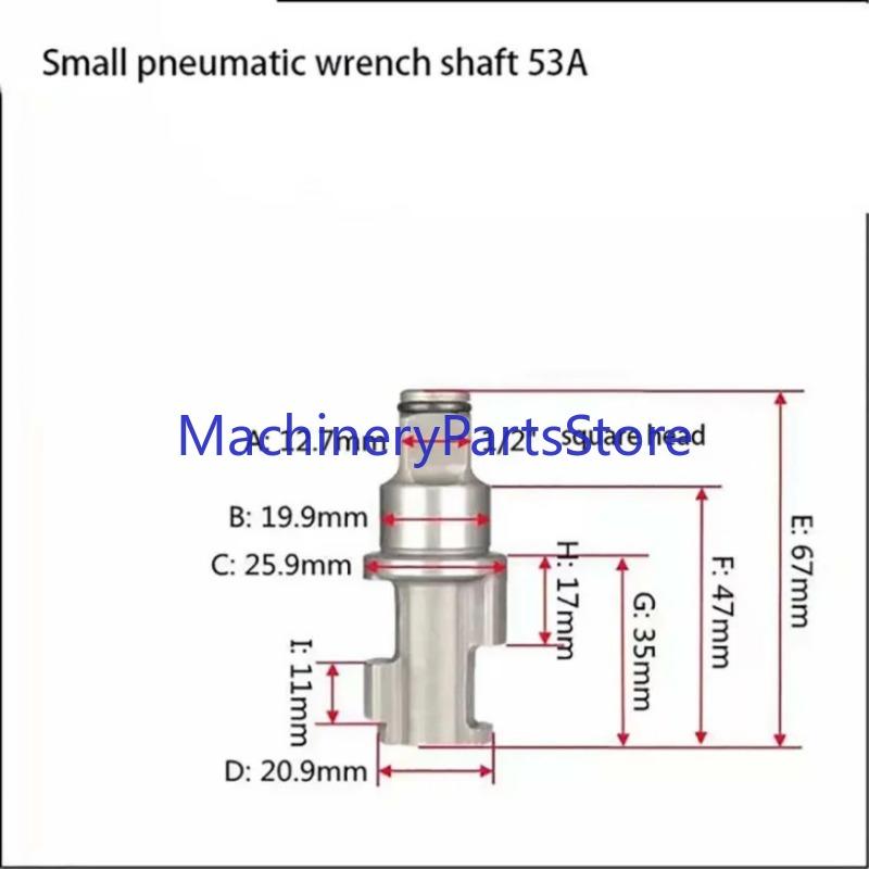 1/2" Pneumatic Tools Air Impact Wrench Anvil Driver spindle Axis Hammer block Repair Parts 1PC