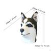 Animal Head Headgear Decoration Funny Dress Up Prop Costume Accessory for Show Halloween