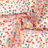 New Design Colorful Polka Dot Tulle Fabric Sheer Lightweight Mesh Fabric Soft Polyester Bouquet Wrapping Paper For Flowers