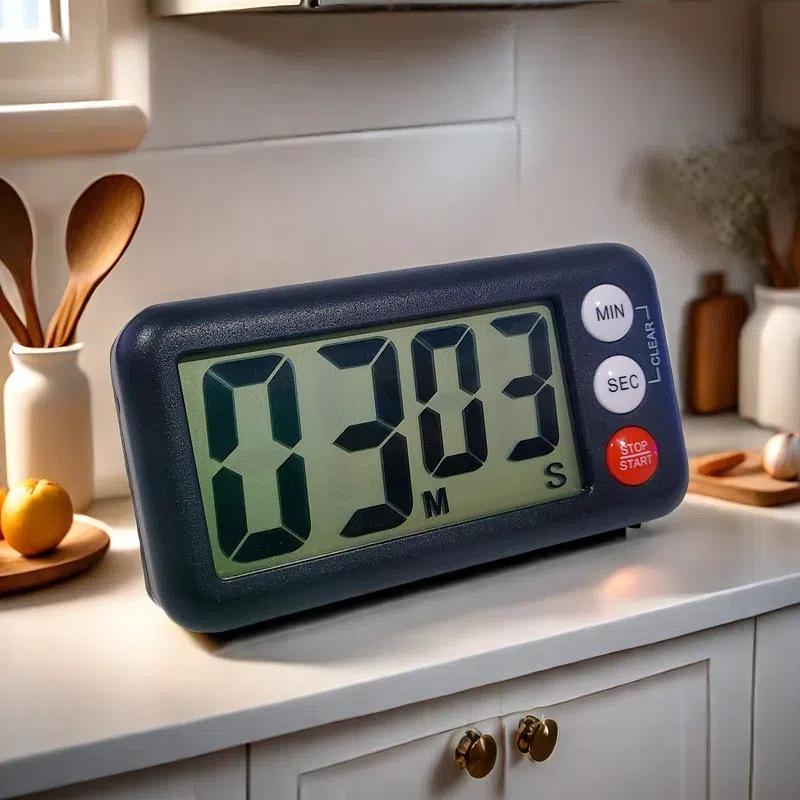 Multipurpose Digital Kitchen & Study Timer with Magnet