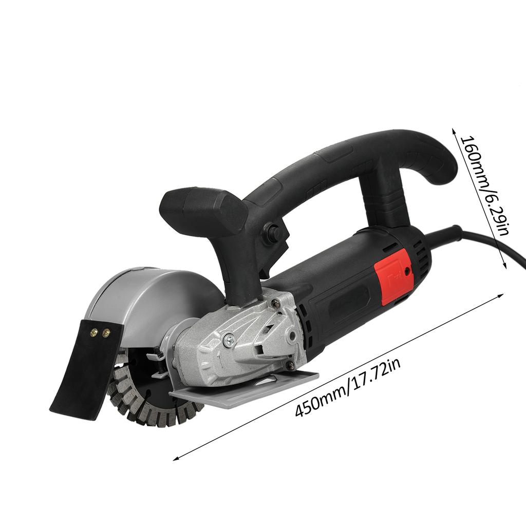 Elektrický řezací stroj na drážkování stěn Chaser Řezací stroj na beton 220-240 V pro drážkování cihel