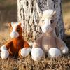 Plush Pony Stuffed Animal Toy For Kids Kids Birthday Gift Soft Animal Companion