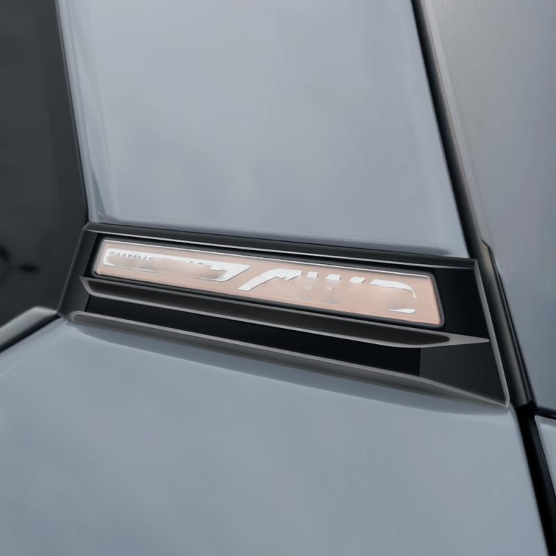 For Subaru Forester 2024 2025 2026  Front Side Foliage Leaf Fender Vent Air Outlet A C Pillar Trim Rear Window Quarter Cover