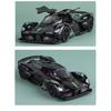 1/32 Scale Aston Martin Valkyrie AMR 001 Supercar Alloy Die Casting Metal Model Car Sound and Light Children's Toy Car Gifts for Boy
